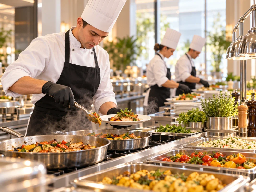 Maide Catering yerinde pişirme ve profesyonel aşçı hizmeti
